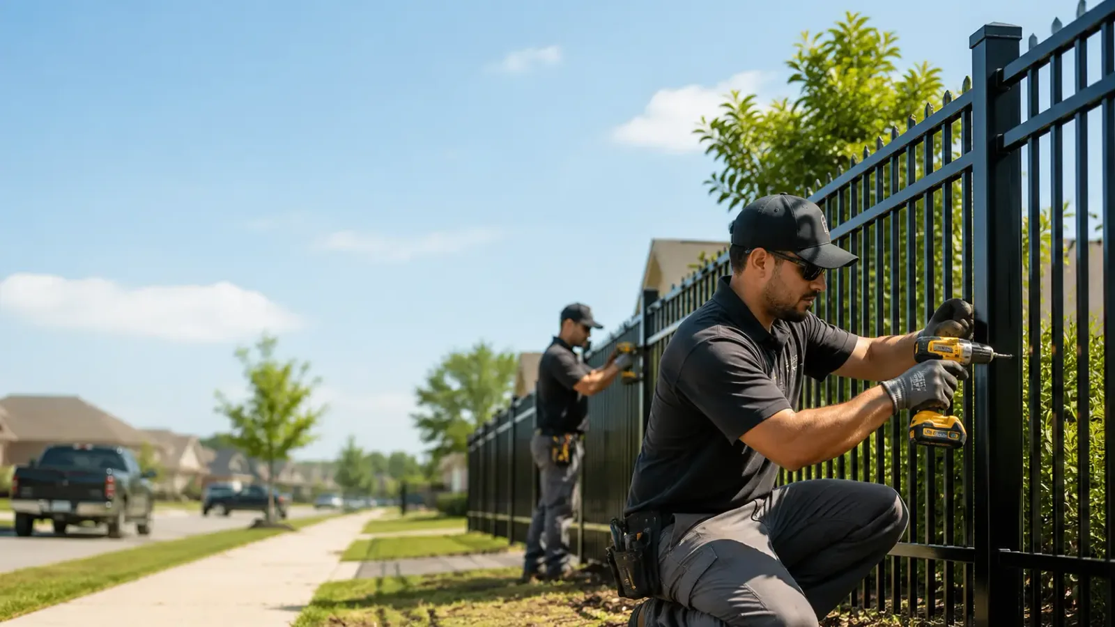 Metal Fence Installation in Mount Berry, GA